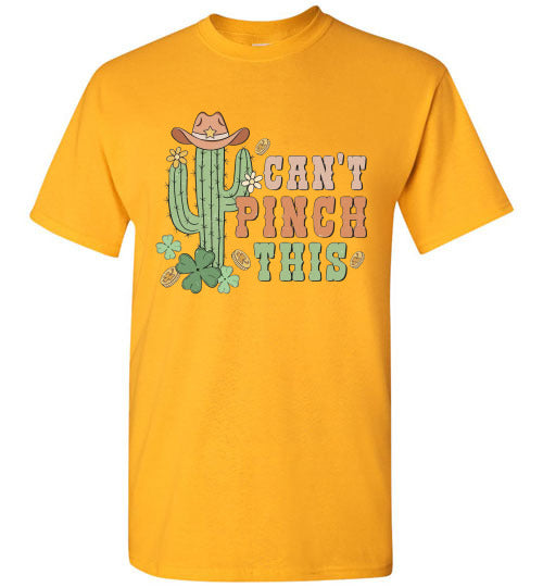 Can't Pinch This Cactus Funny St Patrick's Day Tee Shirt Top T-Shirt