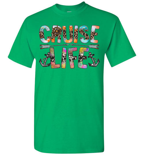 Cruise Life Graphic Tee Shirt Top