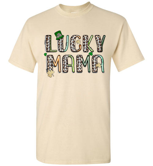 Lucky Mama St Patrick's Day Irish Tee Shirt Top T-Shirt