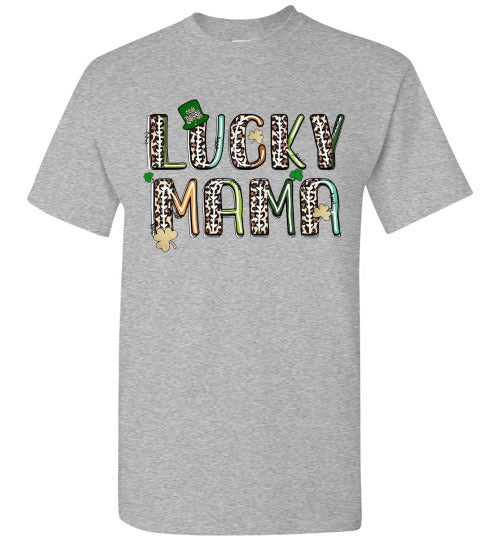 Lucky Mama St Patrick's Day Irish Tee Shirt Top T-Shirt