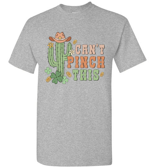 Can't Pinch This Cactus Funny St Patrick's Day Tee Shirt Top T-Shirt