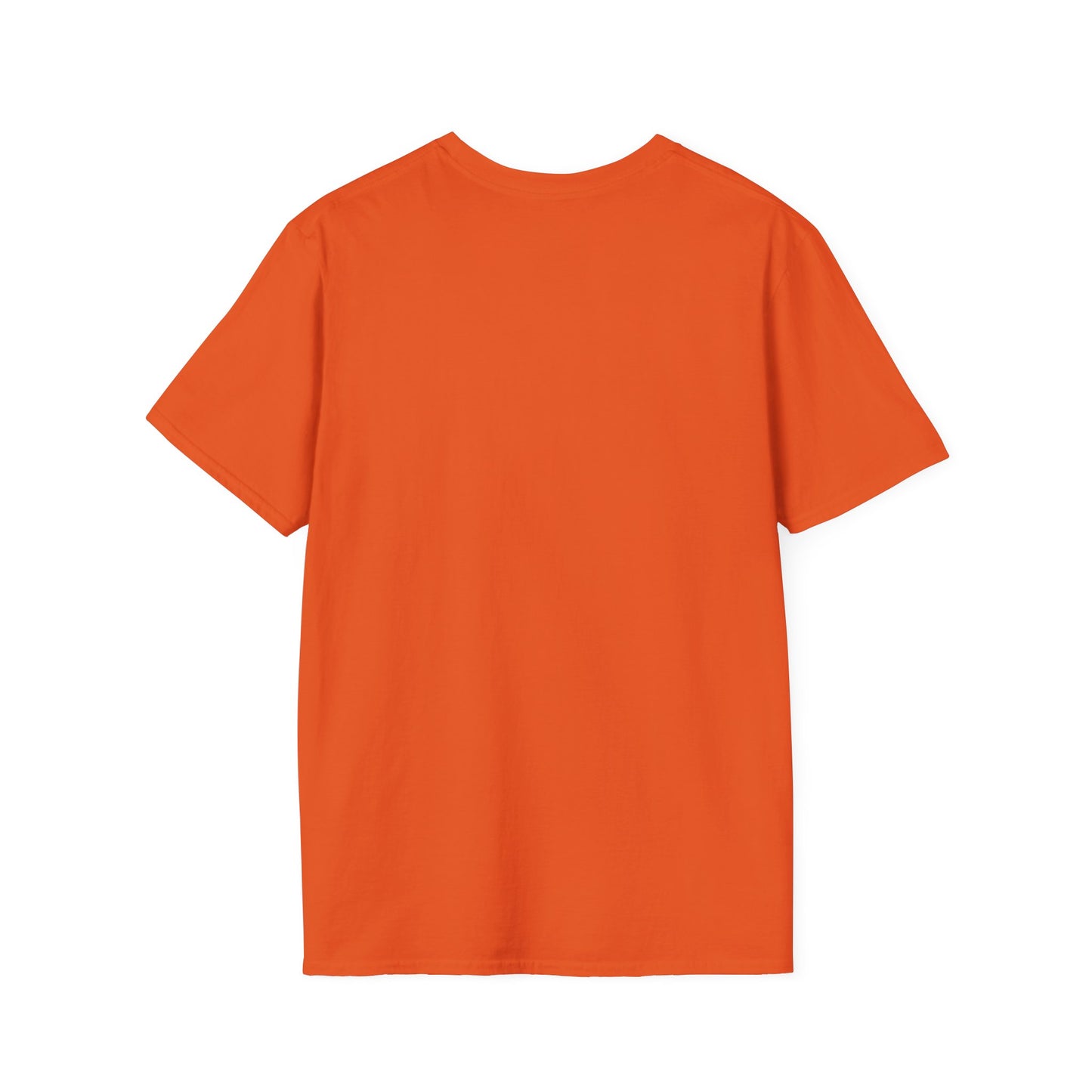 Festive Pumpkin Unisex Softstyle T-Shirt, Fall Fashion Tee, Halloween Shirt, Casual Autumn Wear, Seasonal Gift