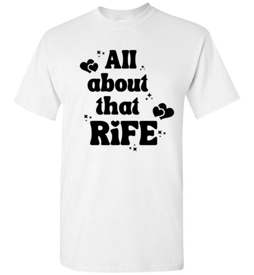All About That Matt RIfe Graphic Funny Tee Shirt Top T-Shirt