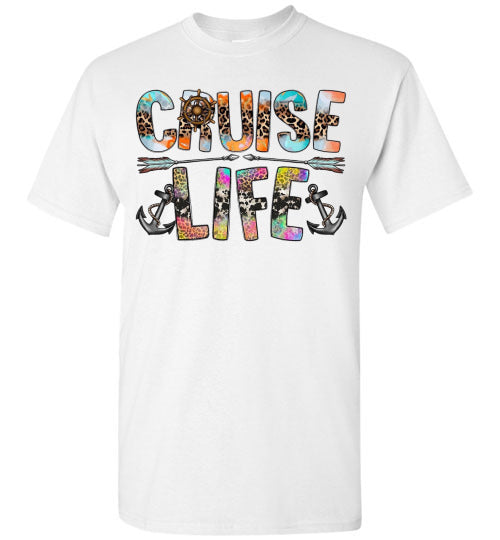 Cruise Life Graphic Tee Shirt Top