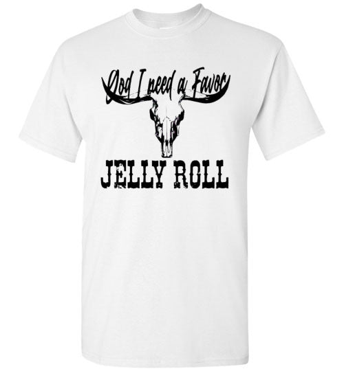 Jelly Roll God I Need A Favor Country Music Graphic Tee Shirt Top