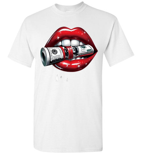 Money In The Mouth Glam Tee Shirt Top