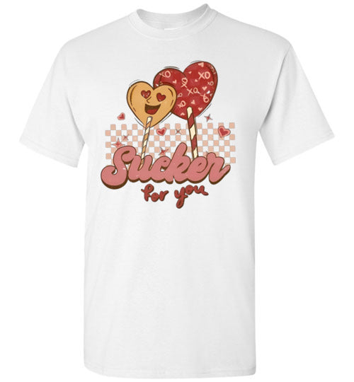 Sucker For You Valentine's Heart Shirt Top