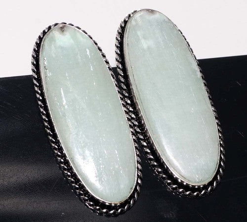 38X15mm Hememorphite Stud Earrings