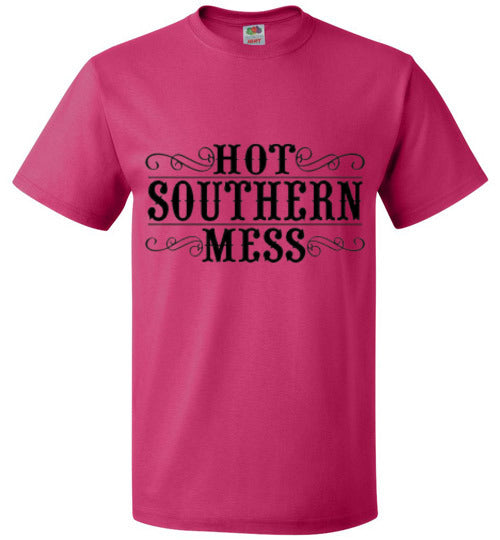 Hot Southern Mess Tee Shirt Top T-Shirt