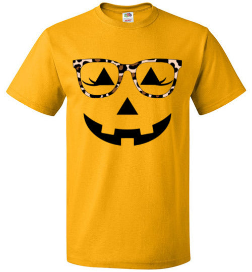 Jack O Lantern Pumpkin Face Fall Halloween Tee Shirt Top T-Shirt