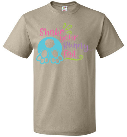 Shake Your Bunny Tail Easter Graphic Shirt Top
