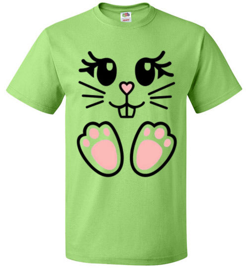Easter Bunny Graphic Tee Shirt Top