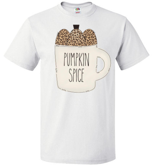 Pumpkin Spice Fall Tee Shirt Top T-Shirt