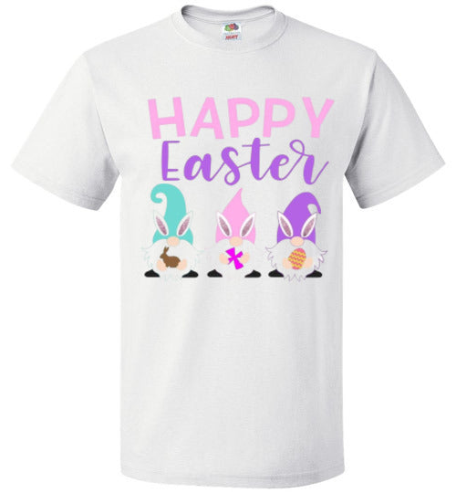 Happy Easter Gnome Graphic Tee Shirt Top