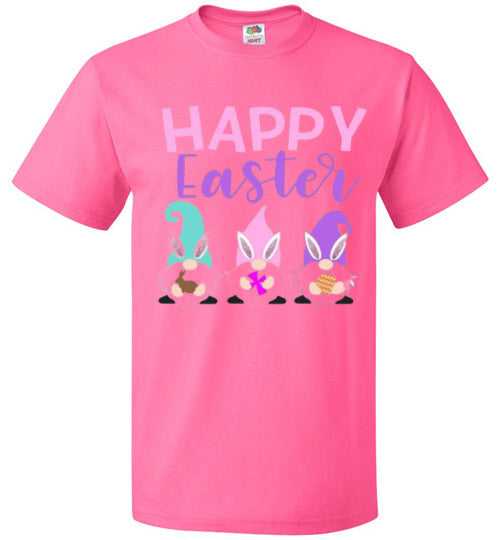 Happy Easter Gnome Graphic Tee Shirt Top