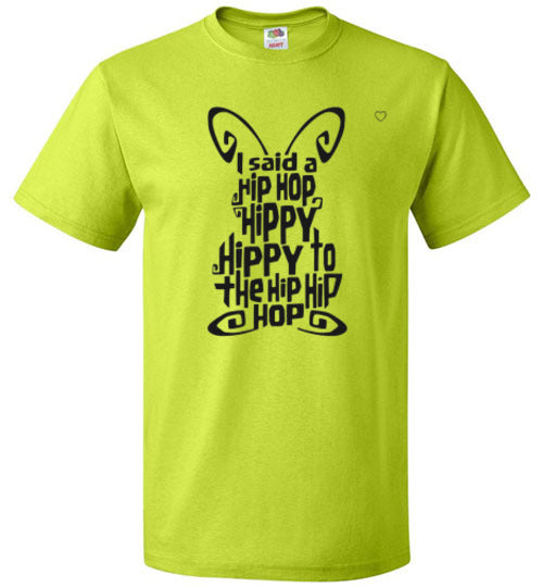 Hip Hop Old School Rap Lyrics Easter Graphic Tee Top Shirt