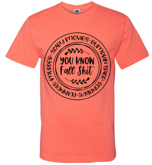 Funny Fall Shirt Graphic Tee Shirt Top T-Shirt