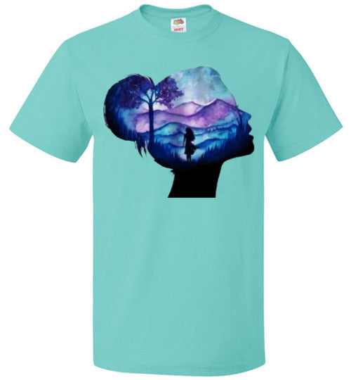 Lady Of Dreams Graphic Tee Shirt Top T-Shirt