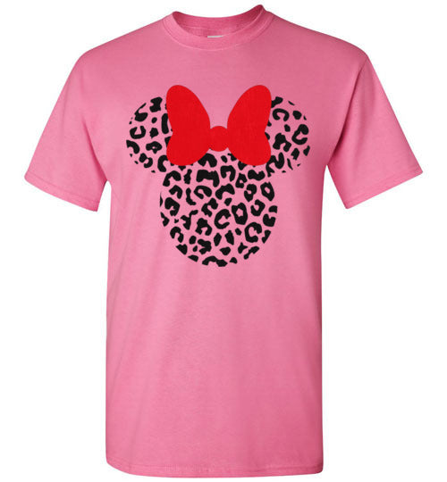 Leopard Mouse Tee Shirt Top