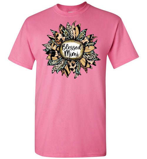 Blessed Mimi Grandmother Grandma Tee Shirt Top T-Shirt