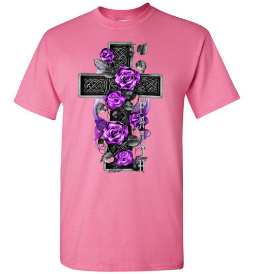 Cross Faith Christian Tee Shirt Top T-Shirt