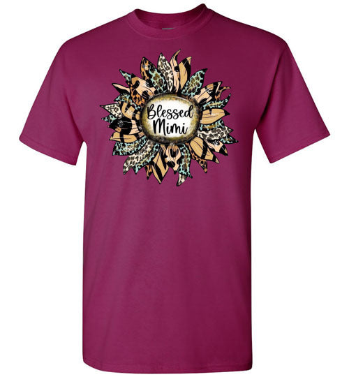 Blessed Mimi Grandmother Grandma Tee Shirt Top T-Shirt