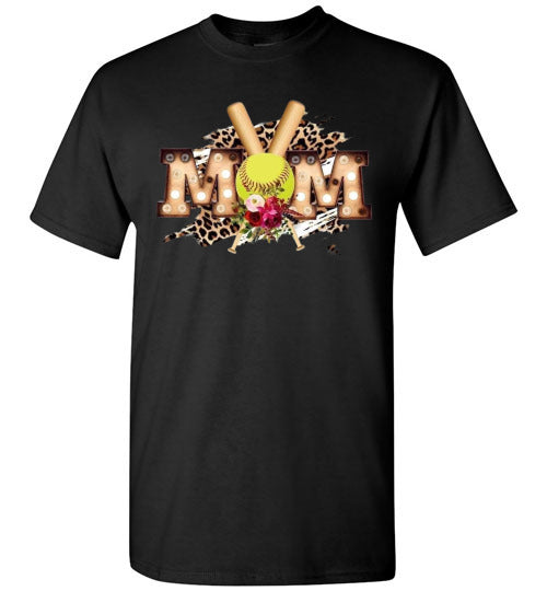 Softball Baseball Mom Tee Shirt Top T-Shirt