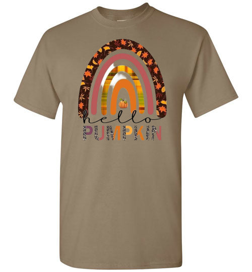 Pumpkin Rainbow Fall Tee Shirt Top T-Shirt