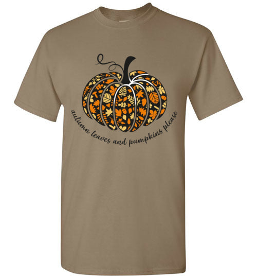 Pumpkin Fall Tee Shirt Graphic Top T-Shirt