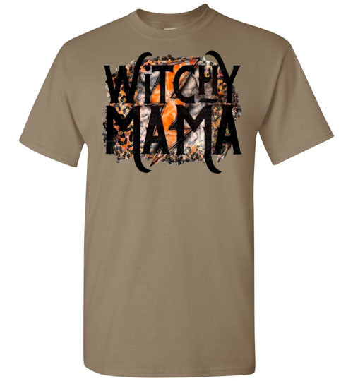 Witchy Mama Halloween Fall Tee Shirt Top T-Shirt
