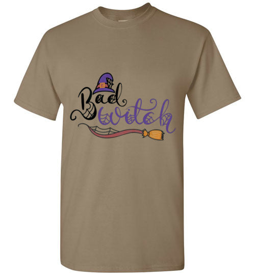 Bad Witch Halloween Tee Shirt Top T-Shirt