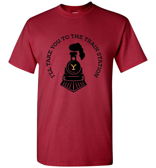I'll Take You To The Train Station Tee Shirt Top