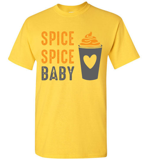 Pumpkin Spice Spice Baby Fall Tee Shirt Top T-Shirt
