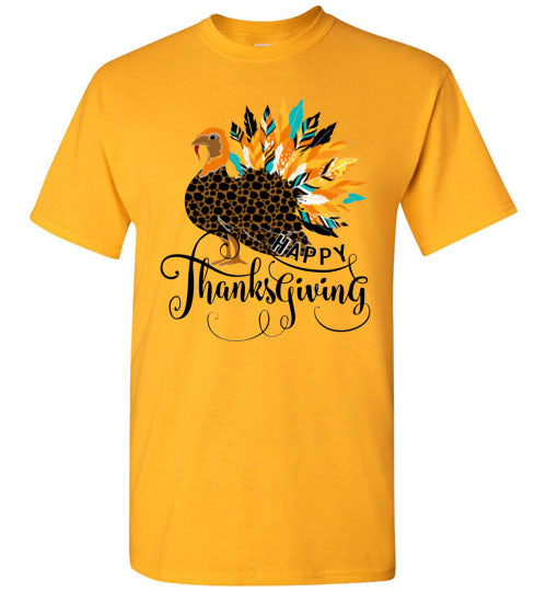 Thanksgiving Fall Turkey Tee Shirt Top T-Shirt