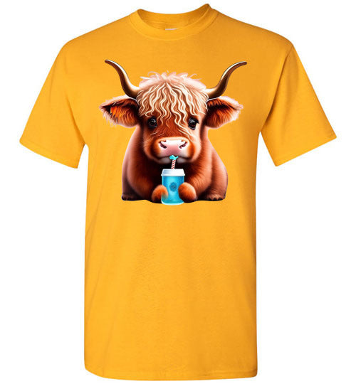 Baby Cow Country Tee Shirt Top T-Shirt