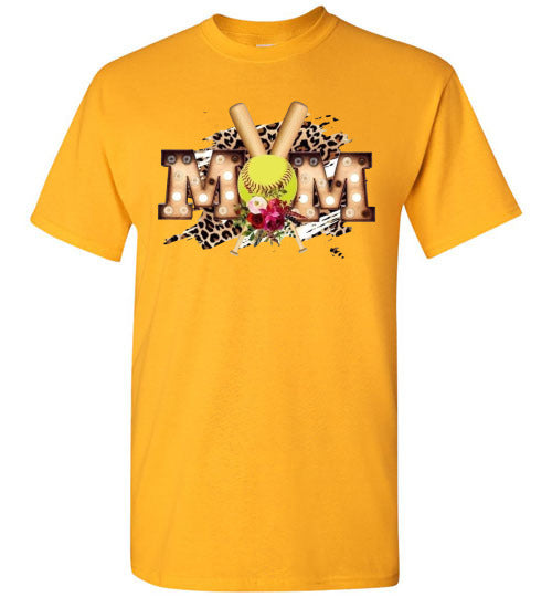 Softball Baseball Mom Tee Shirt Top T-Shirt