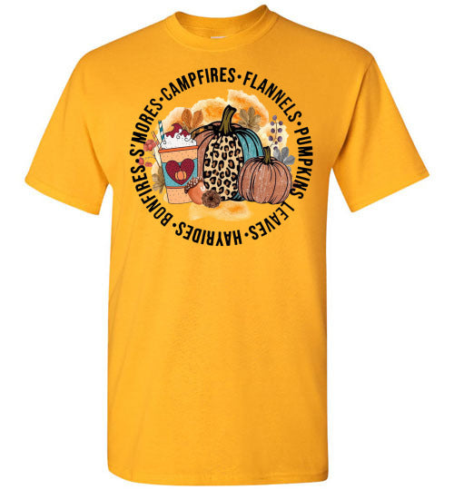 Fall Stuff Tee Shirt Top T-Shirt