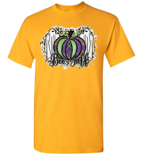 Boo Yall Ghost Tee Shirt Top T-Shirt