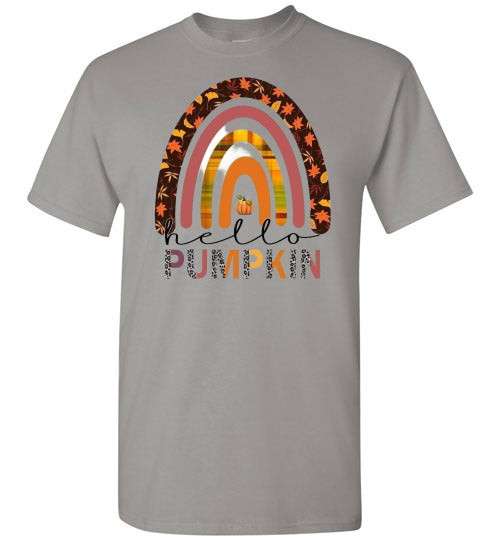 Pumpkin Rainbow Fall Tee Shirt Top T-Shirt