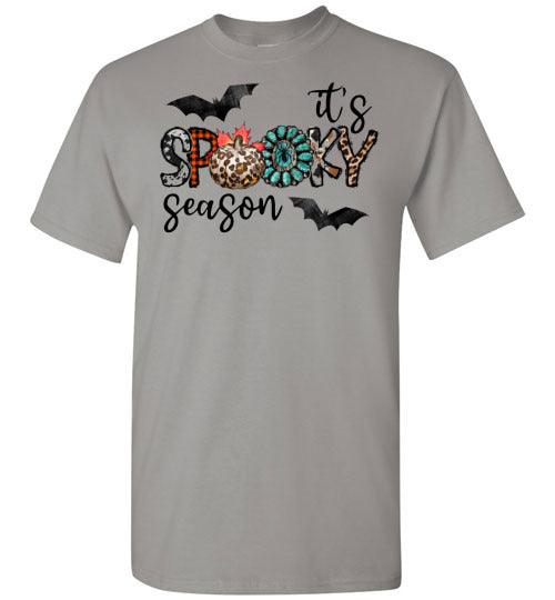 It's Spooky Season Halloween Bat Tee Shirt Top T-Shirt