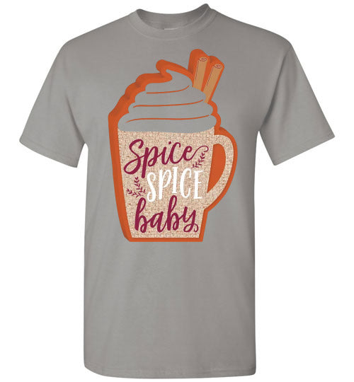Pumpkin Spice Spice Baby Tee Shirt Top T-Shirt