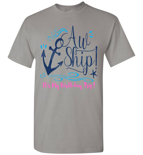 Birthday Cruise Graphic Tee Shirt Top
