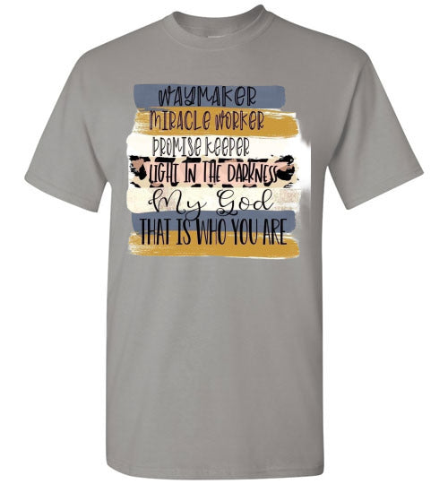 Way Maker Miracle Worker Christian Tee Shirt Top