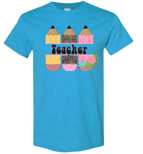 Teacher Graphic Design Tee Shirt Top
