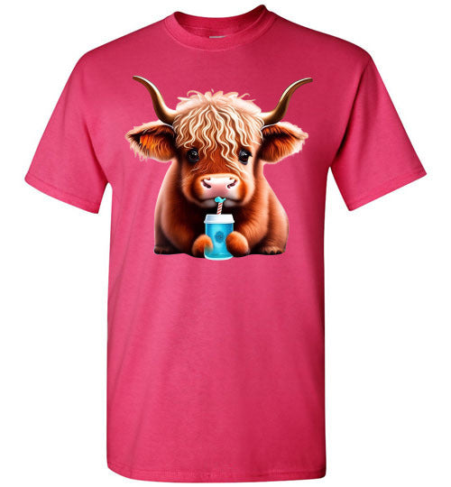 Baby Cow Country Tee Shirt Top T-Shirt