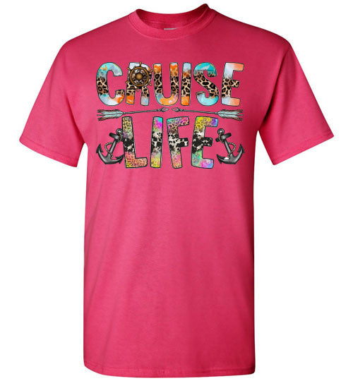 Cruise Life Graphic Tee Shirt Top