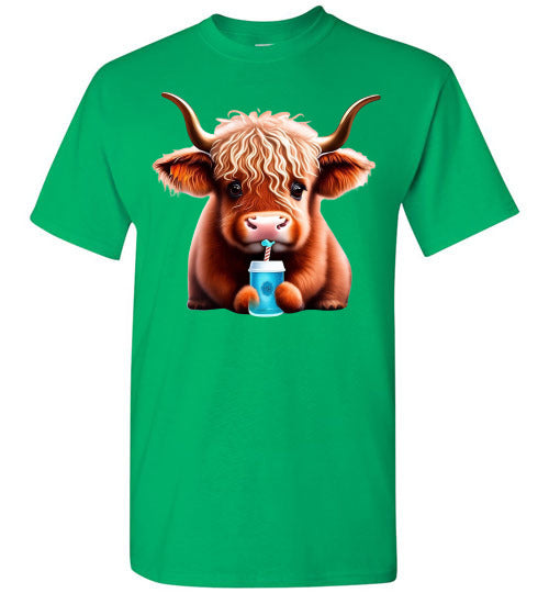 Baby Cow Country Tee Shirt Top T-Shirt