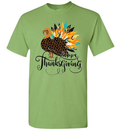 Thanksgiving Fall Turkey Tee Shirt Top T-Shirt