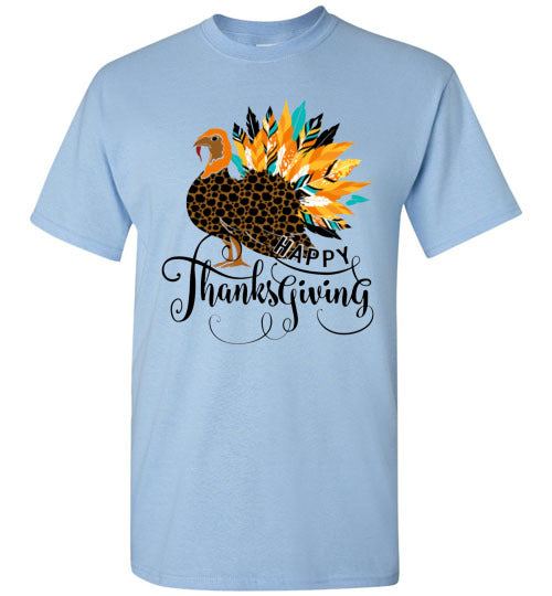 Thanksgiving Fall Turkey Tee Shirt Top T-Shirt