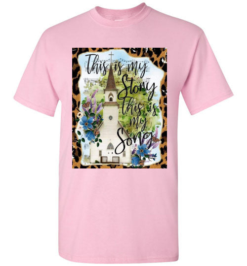 This is My Story Christian Faith Tee Shirt Top T-Shirt